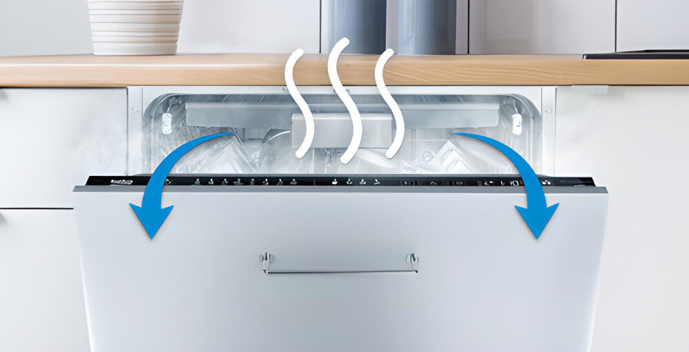 ZMYWARKA BEKO BDIN16435 Funkcja Self Dry suszenie otwieranie bez wycierania oszczędność czasu energii