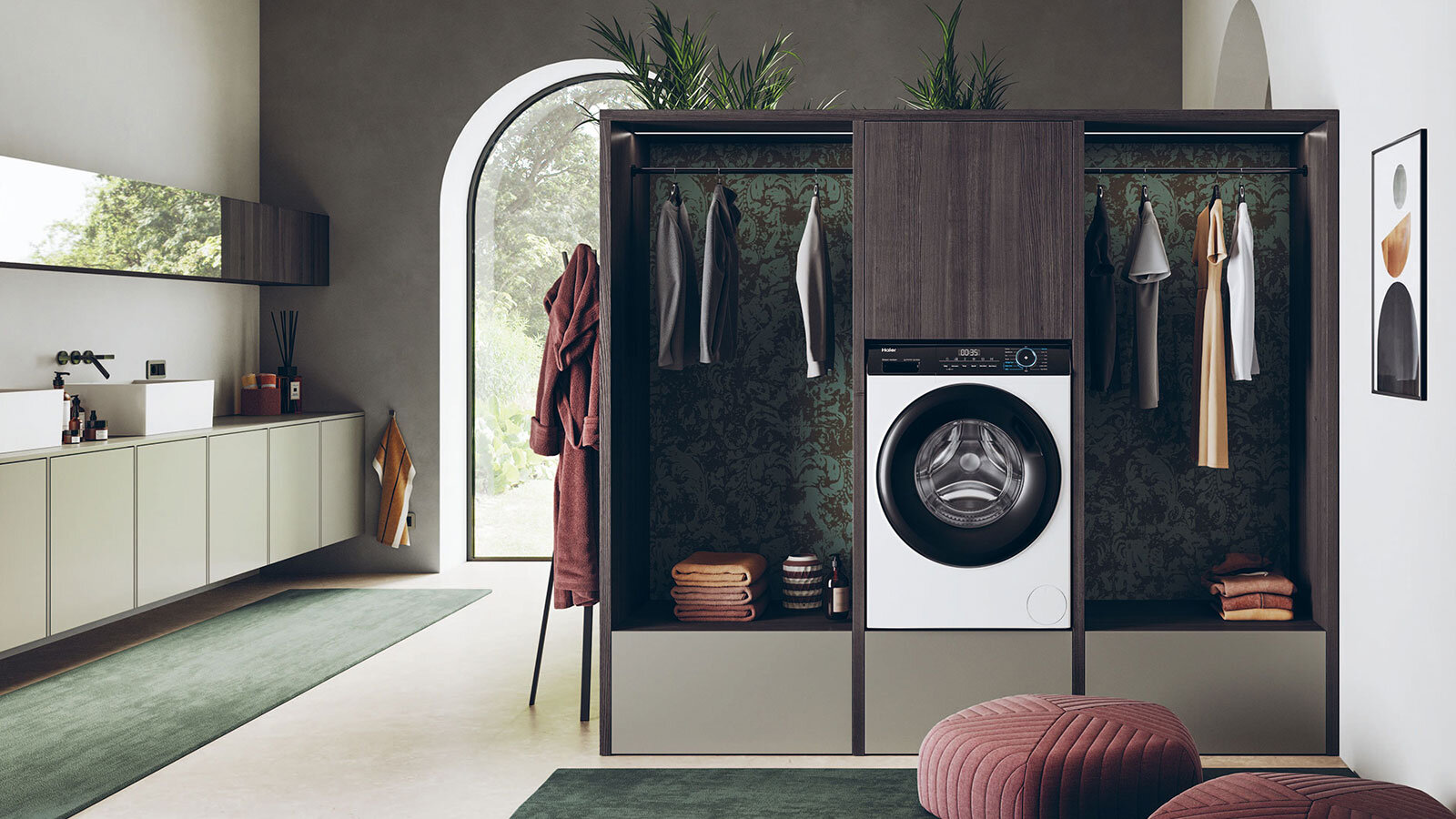 HAIER I-Pro 3 HWD80-B14939-S pranie pro seria antybakteryjna technologia eliminacja bakterie sterylność higiena