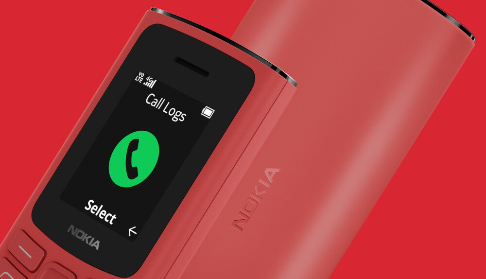 Telefon NOKIA 105 2023 DualSim Czerwony cechy opis zalety