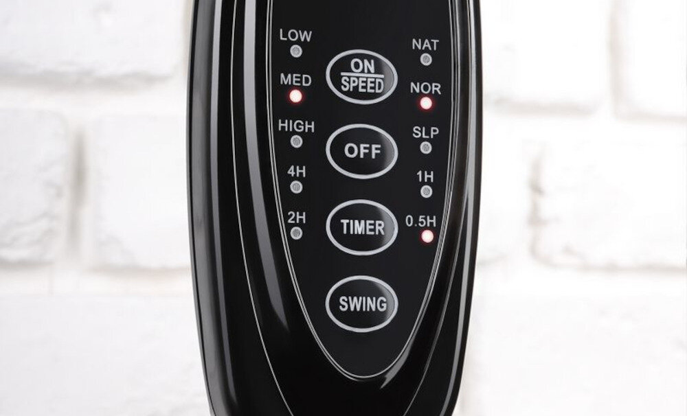 Wentylator ELDOM WG100 Toll Prędkość wentylacji 3 poziomy regulacji prędkości 3 zaprogramowane tryby pracy