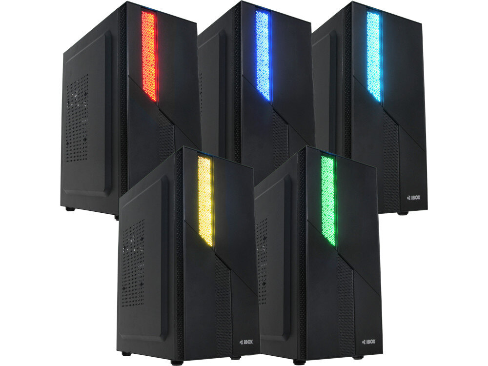 Obudowa IBOX Antila 29 wygląd podświetlenie kolor wykonanie jakość