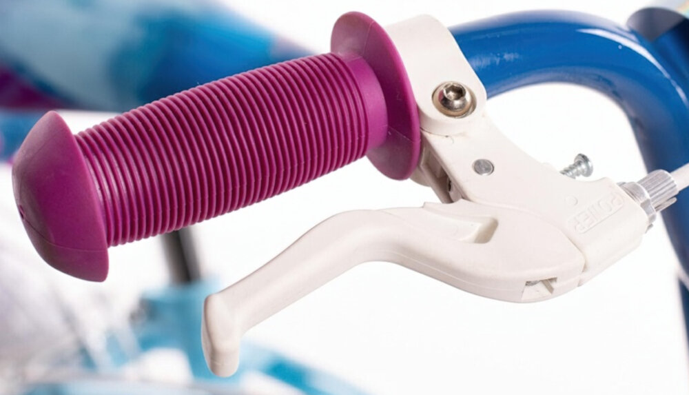 Rower dziecięcy DISNEY Kraina Lodu 14 cali dla dziewczynki hamulce przedni i tylny Caliper niezawodne lekkie