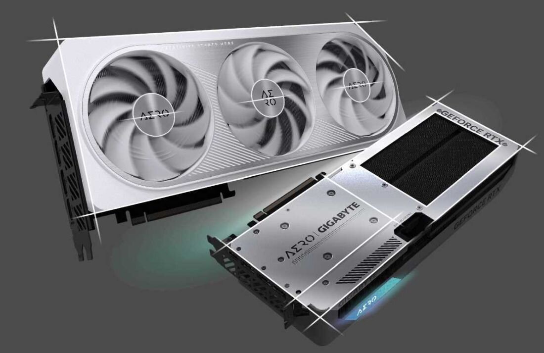 Karta graficzna GIGABYTE GeForce RTX 4070 Ti Aero OC V2 12GB DLSS 3 - Karta graficzna