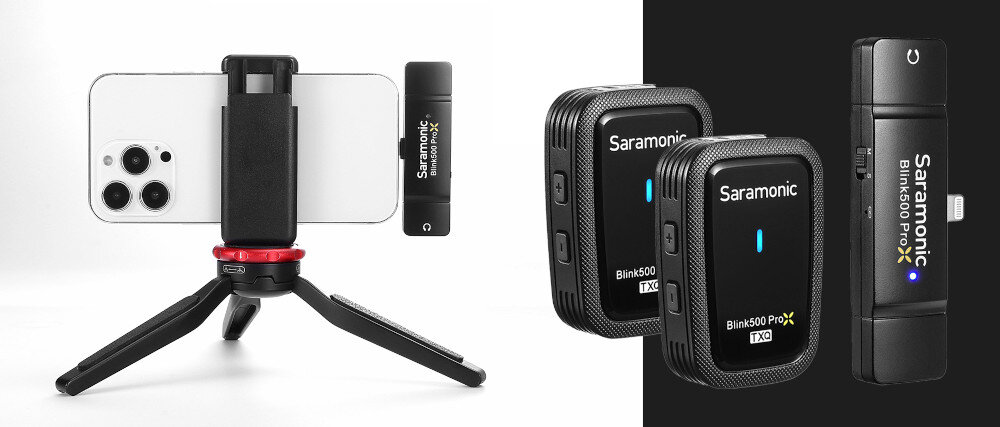 System bezprzewodowy SARAMONIC Blink500 ProX Q4