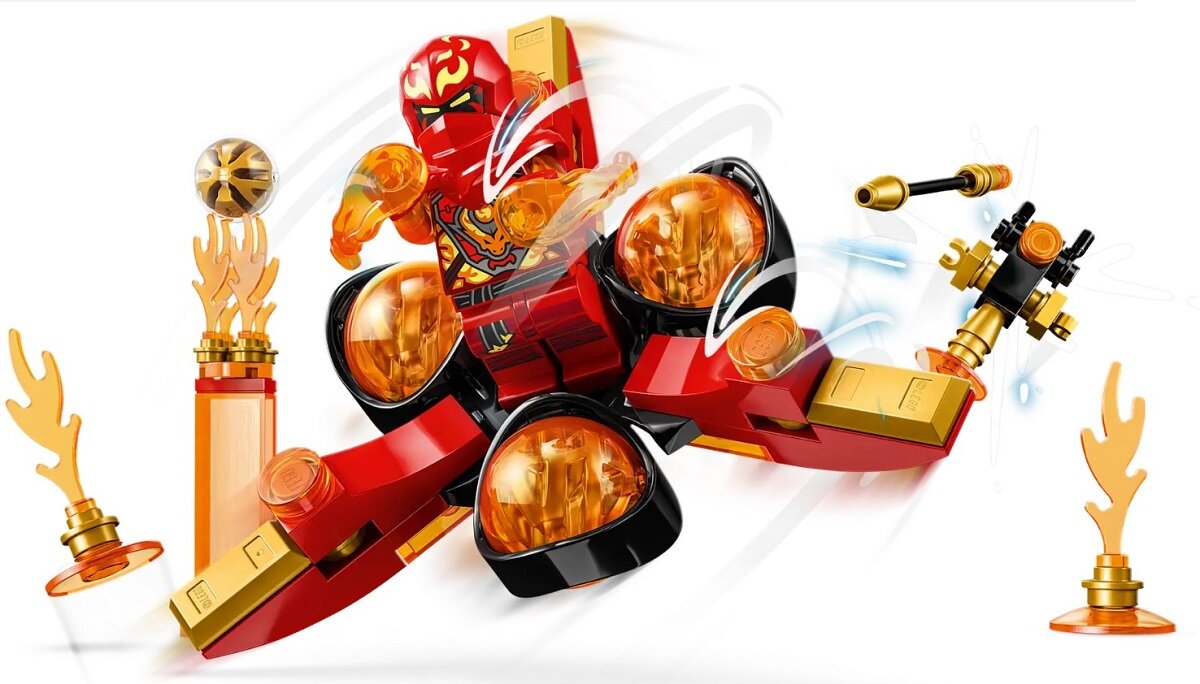 LEGO NINJAGO Smocza moc Kaia — salto spinjitzu 71777 dziecko kreatywność zabawa nauka rozwój klocki figurki minifigurki jakość tradycja konstrukcja nauka wyobraźnia role jakość bezpieczeństwo wyobraźnia budowanie pasja hobby funkcje instrukcja aplikacja LEGO Builder