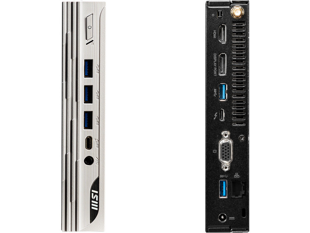 Komputer MSI Pro DP10 13M-001EU porty złącza podłączenie
