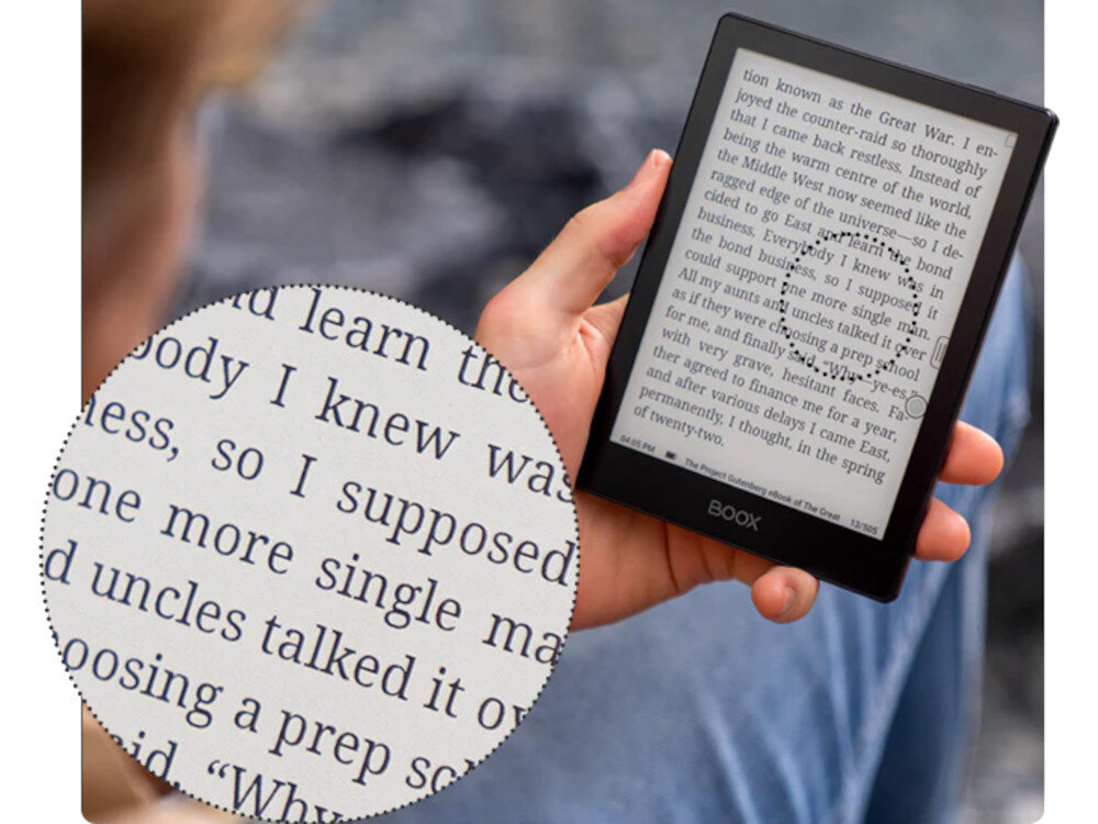 Czytnik E-Booków ONYX BOOX Poke 5 Czarny wyświetlacz technologia rozdzielczość przekątna