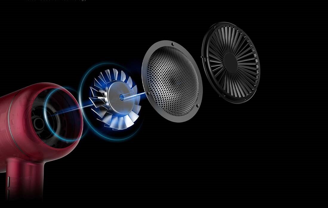 Suszarka JIMMY Nanoi Ultrasonic Hair Dryer&nbsp;F6