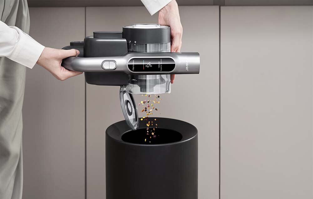 Odkurzacz JIMMY H8 Flex stacja dokująca pojemnik na kurz