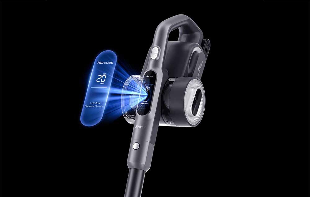 Odkurzacz JIMMY H8 Flex wyświetlacz czujnik kurzu
