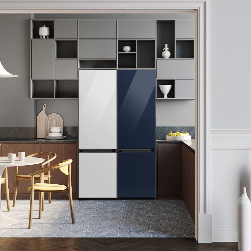 System skomponowany z dwóch lodówek Samsung System skomponowany z dwóch lodówek Samsung