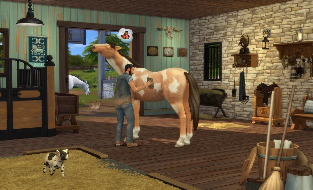 GRA PC THE SIMS 4: EP 14 RANCZO ranczo zwierzęta ziemia hodowla życie