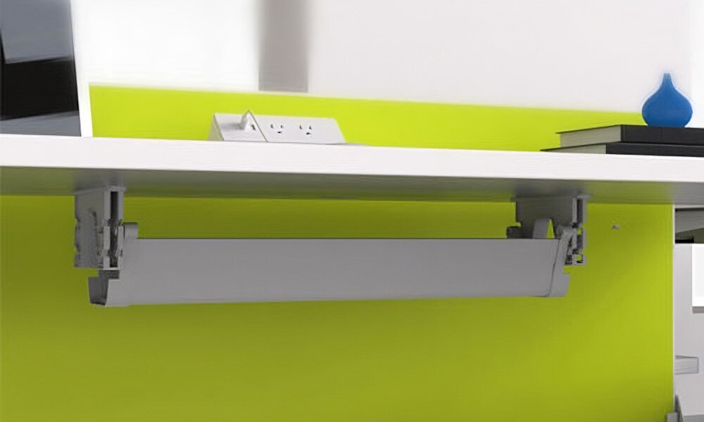 Maskownica do kabli MOZOS CT550WH materiał wykonanie montaż mocowanie