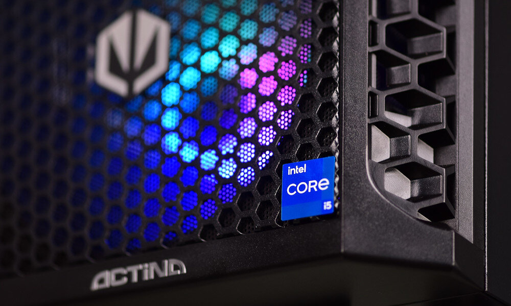 Komputer ACTINA ENDORFY i5-12400F 16GB RAM 1TB SSD Arc A750 Windows 11 Home procesor rdzenie wątki taktowanie przeznaczenie cechy