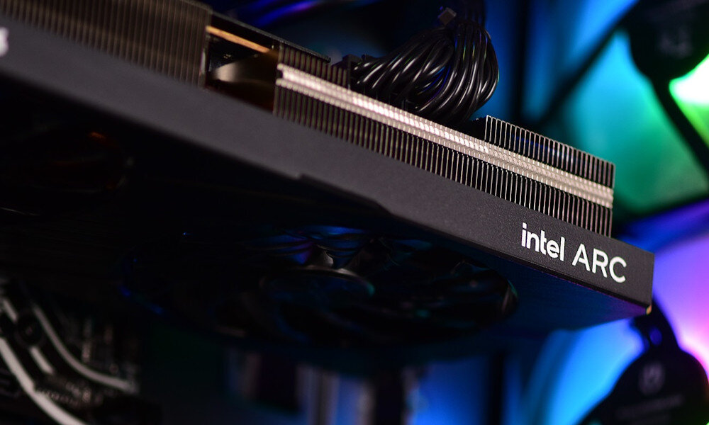 Komputer ACTINA ENDORFY i5-12400F 16GB RAM 1TB SSD Arc A750 Windows 11 Home karta VRAM grafika jakość wydajność