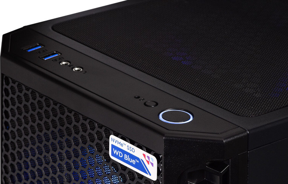 Komputer ACTINA ENDORFY i5-12400F 16GB RAM 1TB SSD Arc A750 Windows 11 Home porty podłączenie złącza