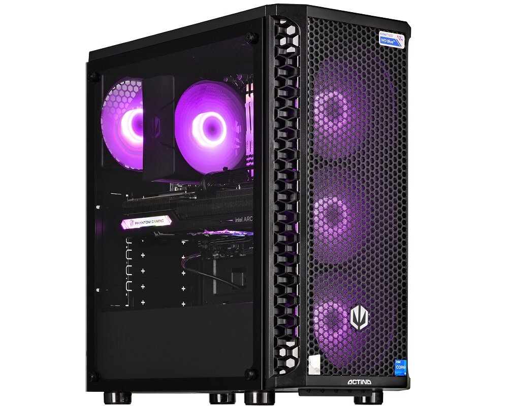 Komputer ACTINA ENDORFY i5-13400F 16GB RAM 1TB SSD Arc A750 Windows 11 Home pamięć dysk pojemność