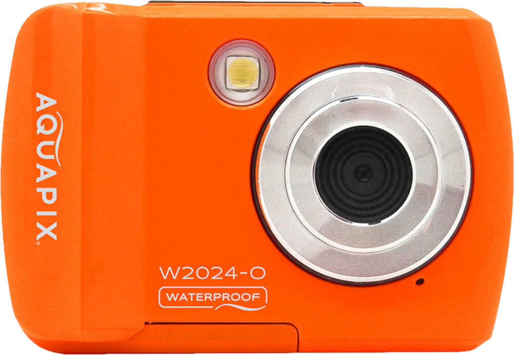 Aparat EASYPIX Aquapix W2024 Splash Pomarańczowy parametry rozdzielczość jakość zdjęcia ustawienia