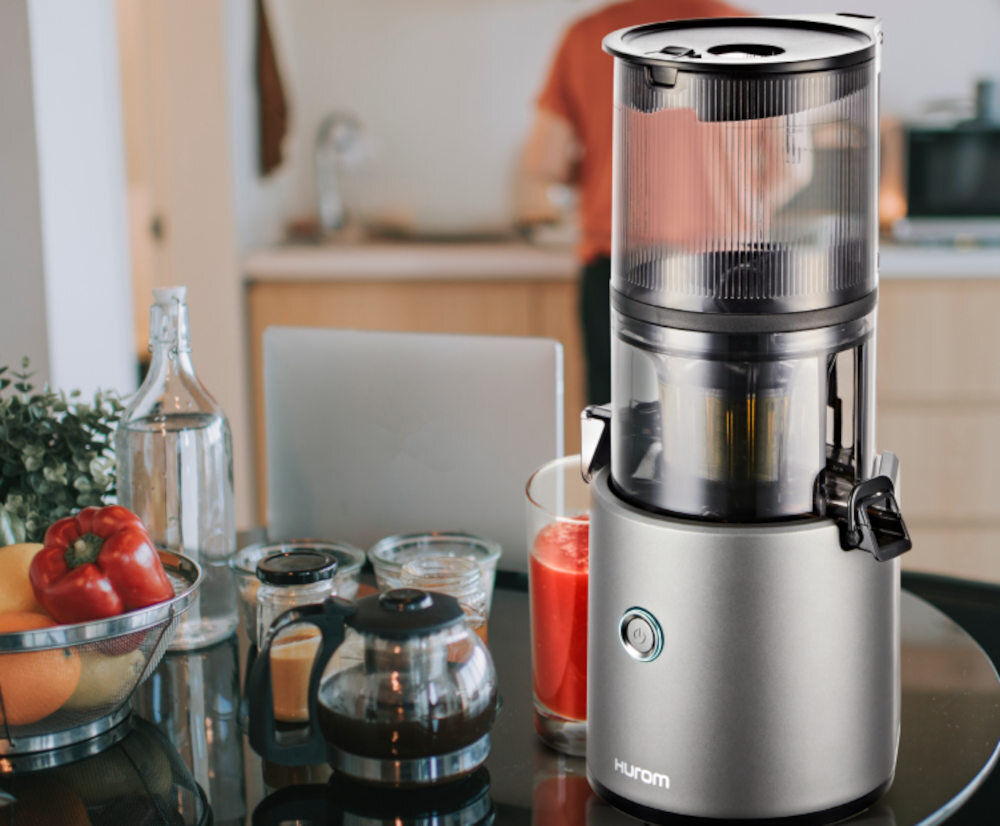 Wyciskarka wolnoobrotowa HUROM H-300E-BBEC03 Czarny Mat polaczenie elegancja minimalizk wielofunkcjonalna