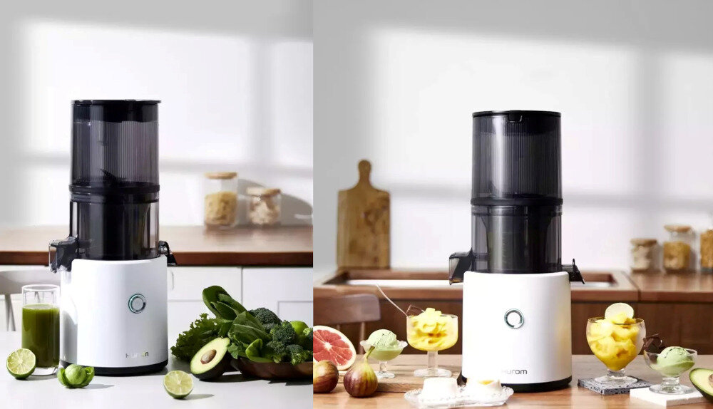 Wyciskarka wolnoobrotowa H-300E-WBEC03 Bialy Mat wersja premium