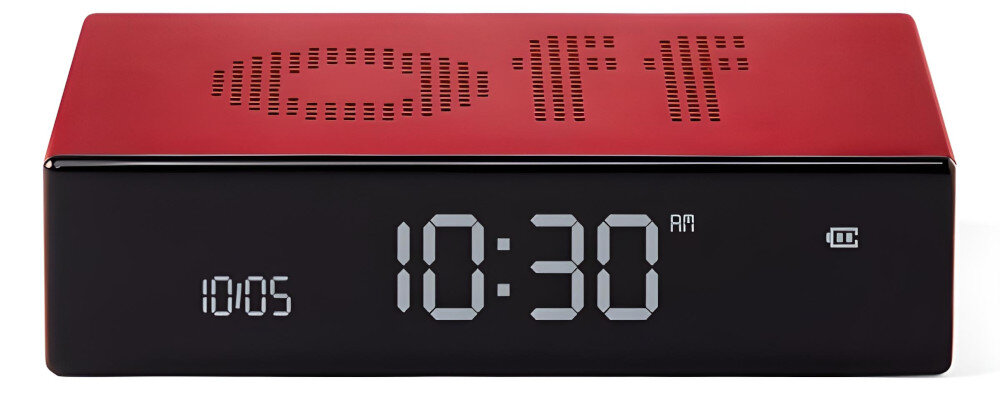 Budzik LEXON Flip Premium  - drzemka