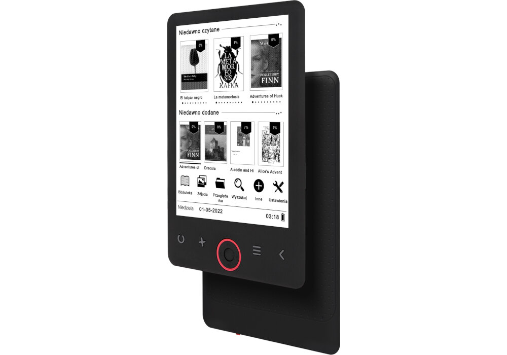 Czytnik E-Booków BEMI Cognita Light 2 ksiązki czytnik bemi powłoka antyrefleks lekkość poręczność światło niebeiskie rozdzielczość publikacje obsługa