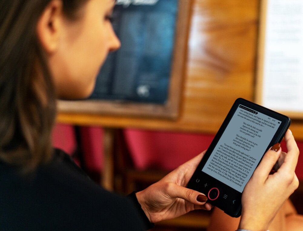 Czytnik E-Booków BEMI Cognita Light 2 ksiązki czytnik bemi powłoka antyrefleks lekkość poręczność światło niebeiskie rozdzielczość publikacje obsługa