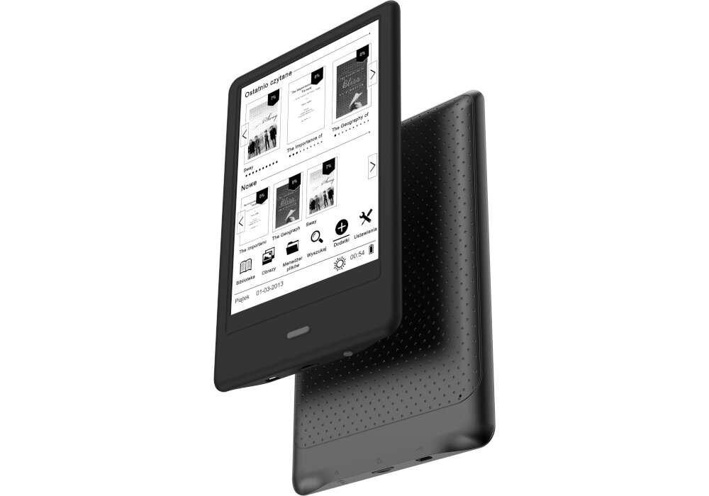 Czytnik E-Booków BEMI Cognita X ksiązki czytnik bemi powłoka antyrefleks lekkość poręczność światło niebeiskie rozdzielczość publikacje obsługa