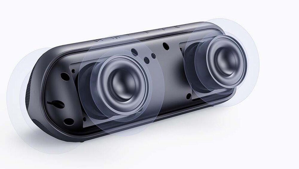 Głośnik mobilny HAVIT M69 dźwięk wysoka jakość brzmienie łączność połączenie ładowanie wizualne bluetooth czas pracy ładowanie