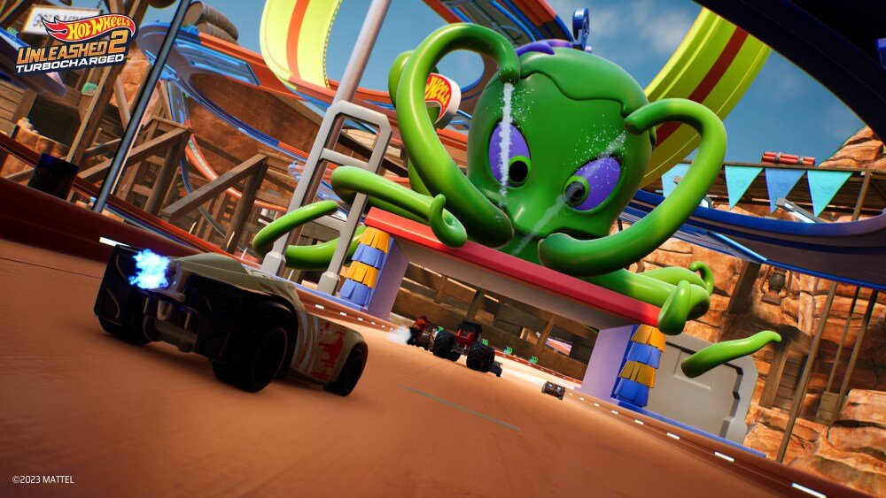 HOT WHEELS UNLEASHED 2 kółka zabawa nowe miejsca nowe tereny przeciwnicy zwycięstwo