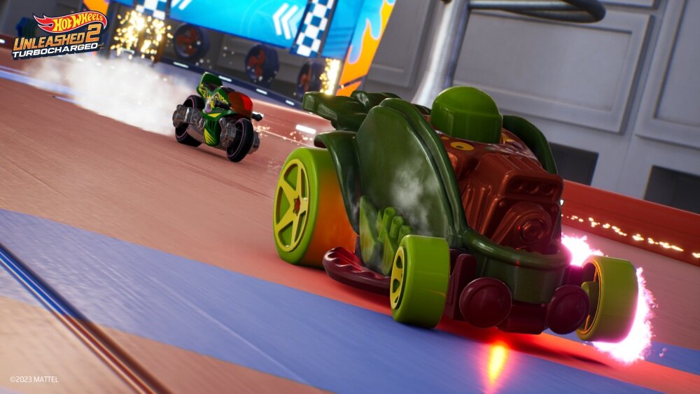HOT WHEELS UNLEASHED 2 kółka zabawa nowe miejsca nowe tereny przeciwnicy zwycięstwo