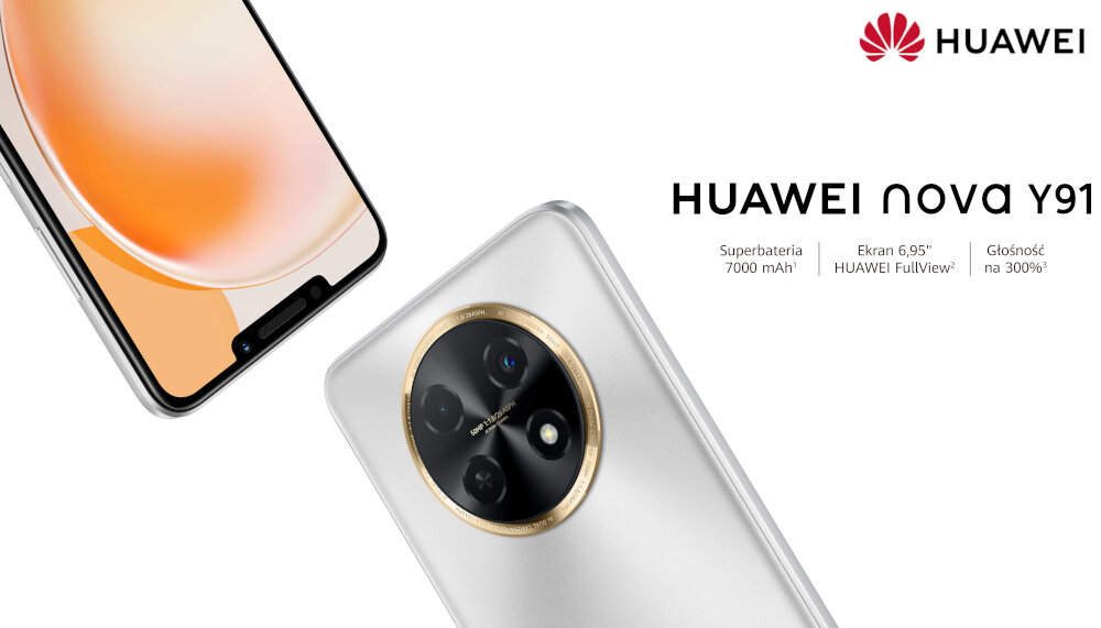 HUAWEI nova Y91 8/128GB 6.95" 90Hz Czarny Smartfon - niskie ceny i ...
