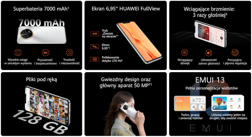 Smartfon HUAWEI Nova 11 Pro ekran bateria czujniki zdrowie sport pasek ładowanie pojemność rozdzielczość łączność sterowanie krew puls rozmowy smartfon aplikacja