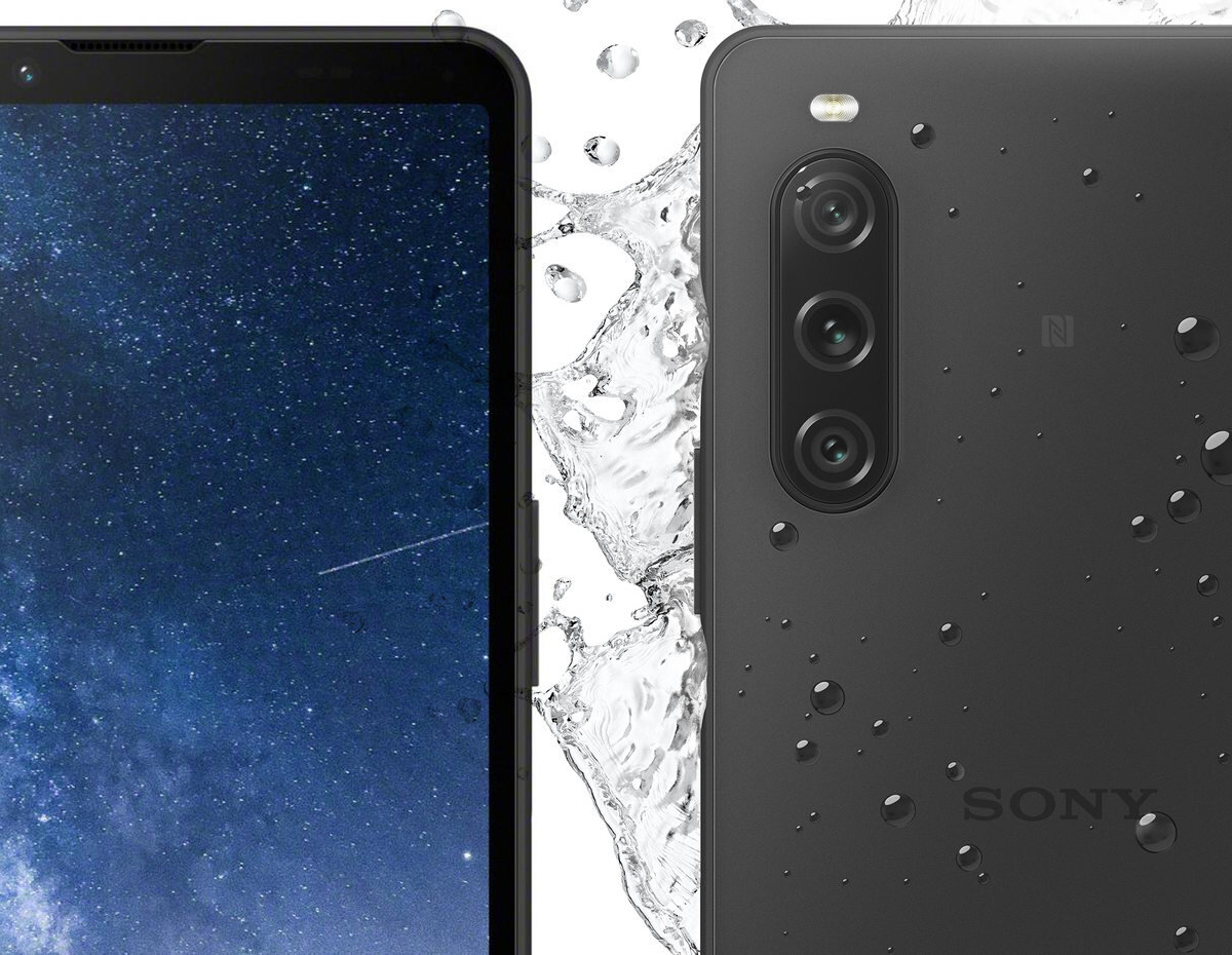 Smartfon SONY Xperia 10 V ekran bateria aparat procesor ram pamięć pojemność rozdzielczość zdjęcia filmy opis dane cechy blokady system łączność wifi bluetooth obudowa szkło odporność porty muzyka transfer sieć przekątna matryca waga czujniki