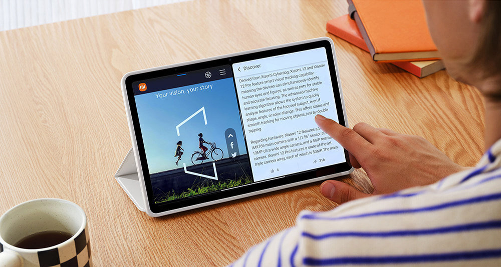 Tablet XIAOMI Redmi Pad 10.61 - dzielony ekran