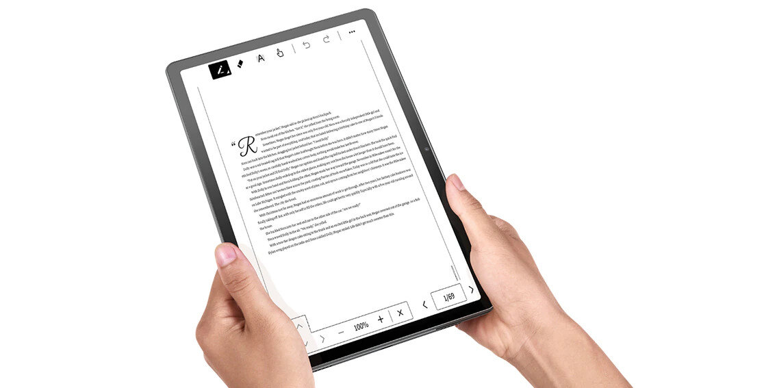 Tablet LENOVO Tab M10 3 gen - tryb czytania
