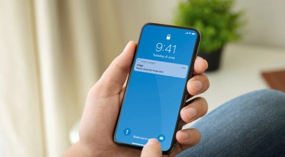 Lodówka BOSCH KBN96VFE0 aplikacja połączenie sterowanie zdalne