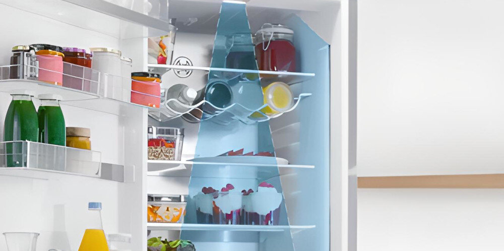 LODÓWKA BOSCH KIL22NSE0 innowacja oświetlenie led oszczędność rozproszenie światło diody