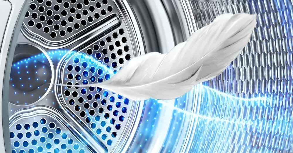 SUSZARKA BOSCH WQG233DSPL system delikatne suszenie wyjątkowe ochrona miękkość SensitiveDrying