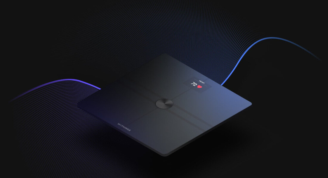 Waga WITHINGS Body Comp pomiar masy miesniowej i tluszczowej zaawansowane czujniki