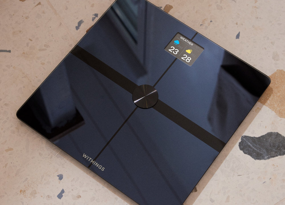 Waga WHITINGS Body Smart Bialy praktyczne funkcje mozliwosci