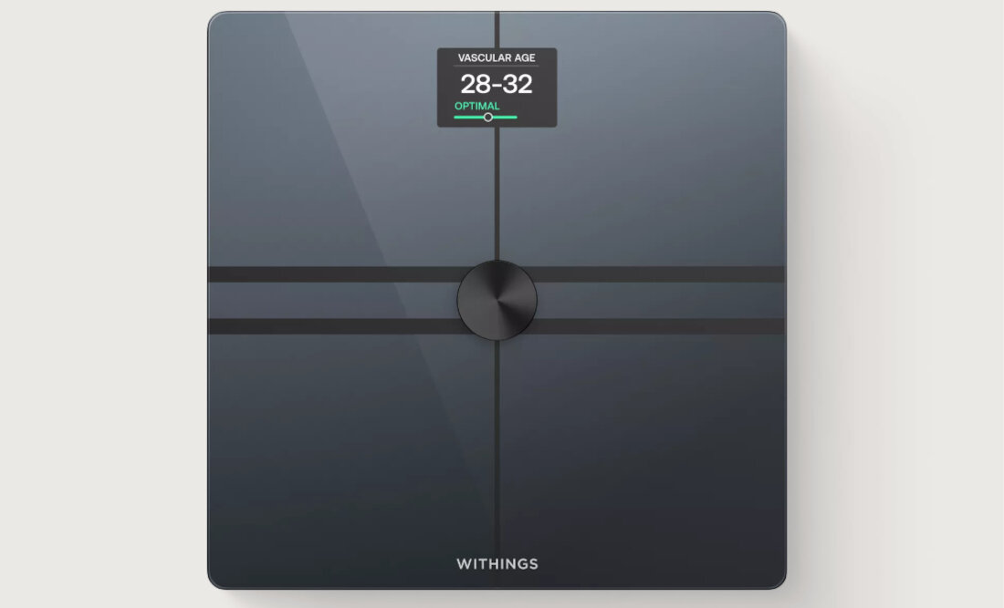 Waga WITHINGS Body Comp monitorowanie poziomu wody w organizmie