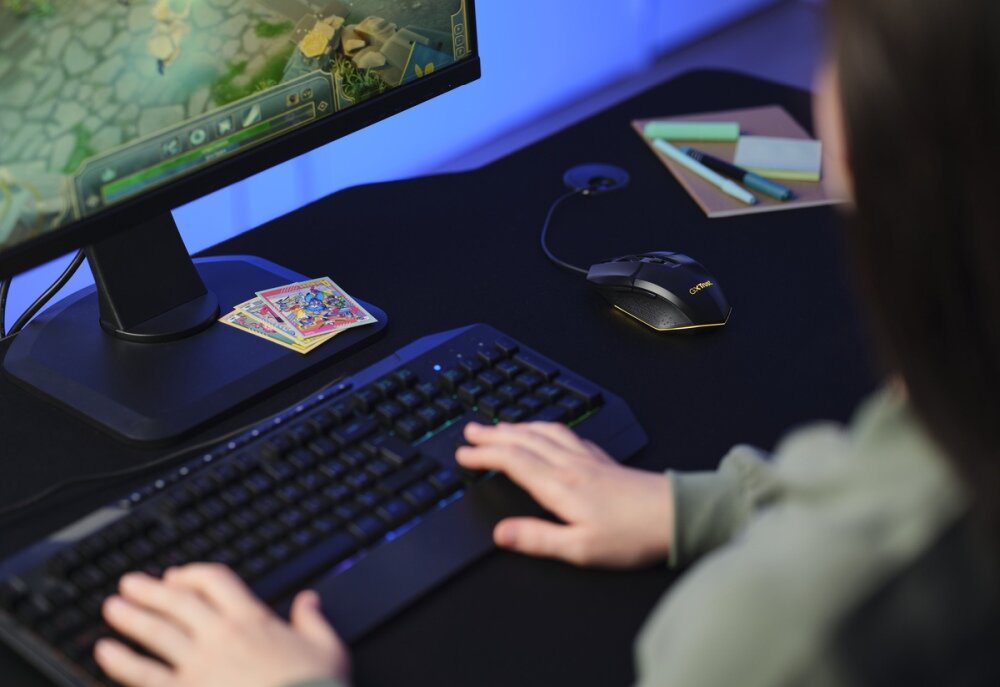 Mysz TRUST GXT109 Felox prędkość oprogramowanie oświetlenie LED ruchy swoboda przyciski kolor