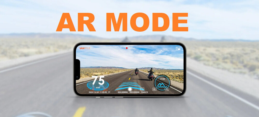 Wideorejestrator VANTRUE F1 Falcon 1 - AR MODE