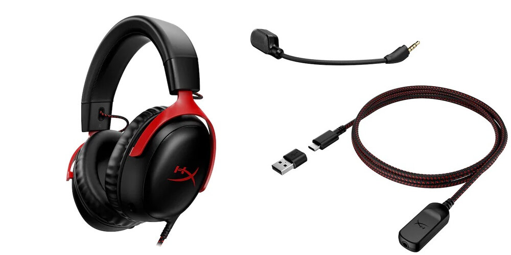 Дизайн HyperX Cloud III комфорт легкість якість звуку враження від прослуховування ергономіка легкість спорт діяльність подорож робочий час робота акумулятор