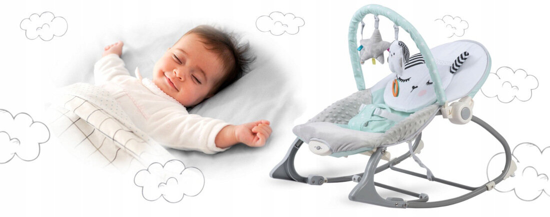 Lezaczek RICOKIDS 7324 bezpieczenstwo 3-punktowe pasy bezpieczenstwa