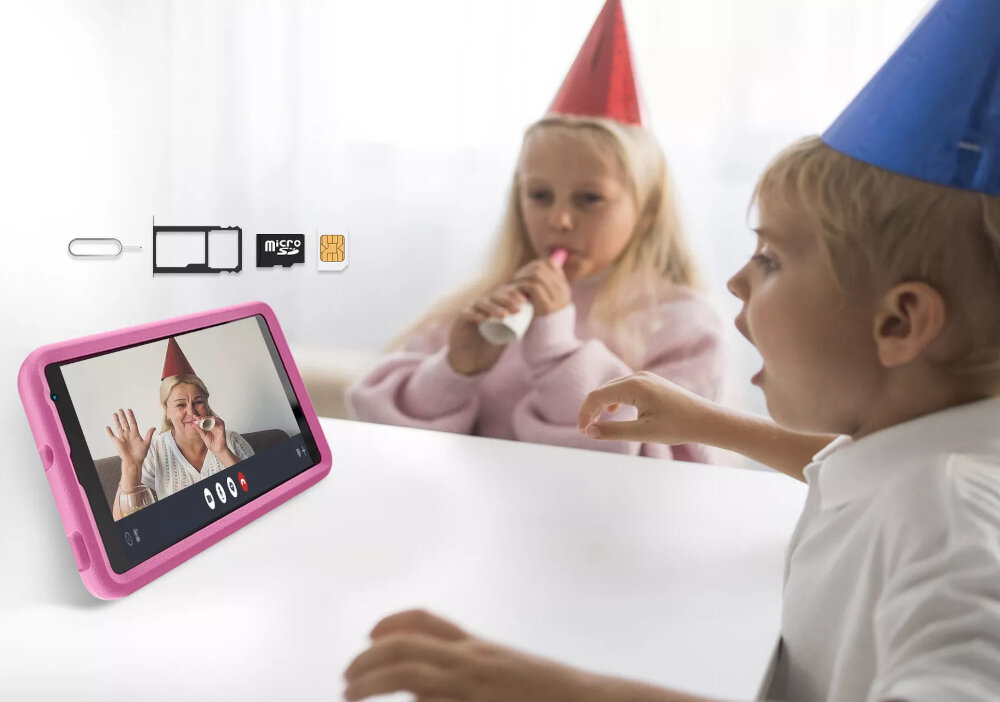 Tablet BLACKVIEW Tab rozdzielczość rdzenie przekątna czujniki aparat głośnik czas pracy procesor transmisja danych waga wifi pamięć złącza zestaw
