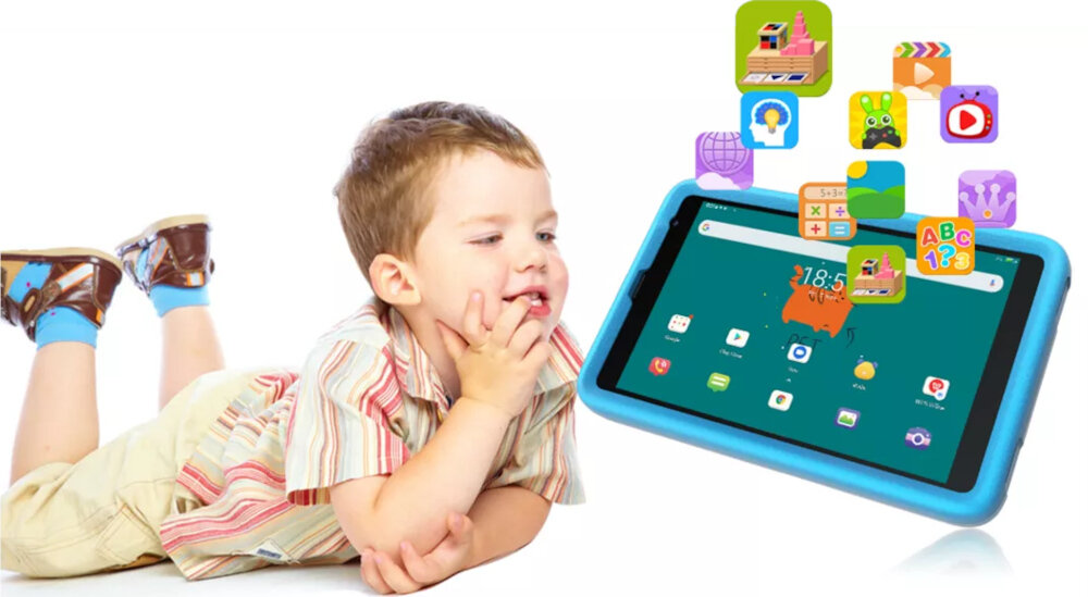 Tablet BLACKVIEW Tab rozdzielczość rdzenie przekątna czujniki aparat głośnik czas pracy procesor transmisja danych waga wifi pamięć złącza zestaw