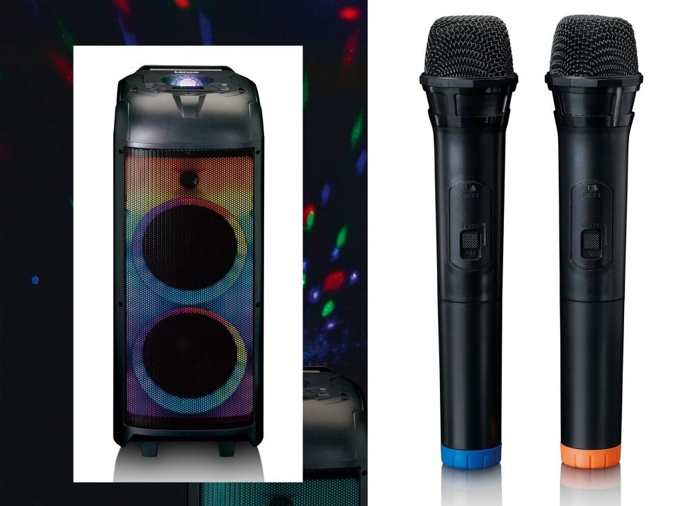 Power audio LENCO PA-260BK impreza dzwiek zabawa