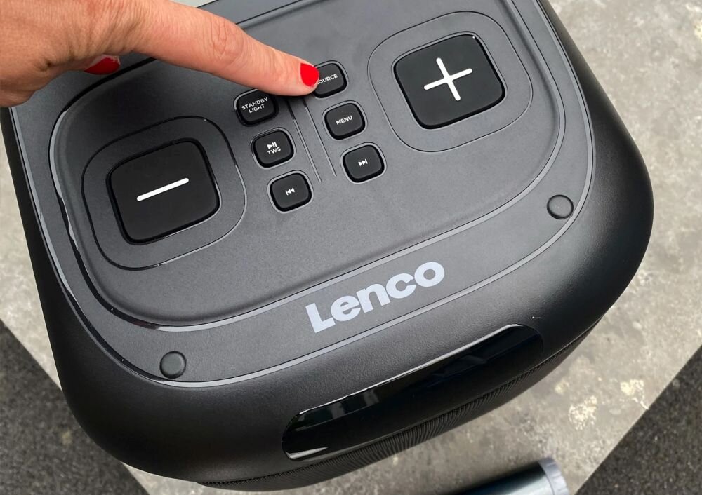 Power audio LENCO PA-100BK swoboda wydajnosc szybkie stabilne polaczenie
